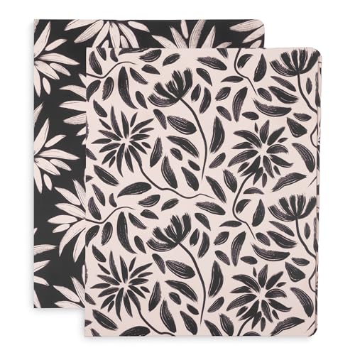La mejor selección de Carpetas de dibujo los preferidos por los clientes. 49 Steel Mill & Co - Lindas carpetas decorativas de tapa dura de 3 anillos para papel tamaño carta, anillos redondos de 1 pulgada, organizador floral para escuela/oficina, juego de...