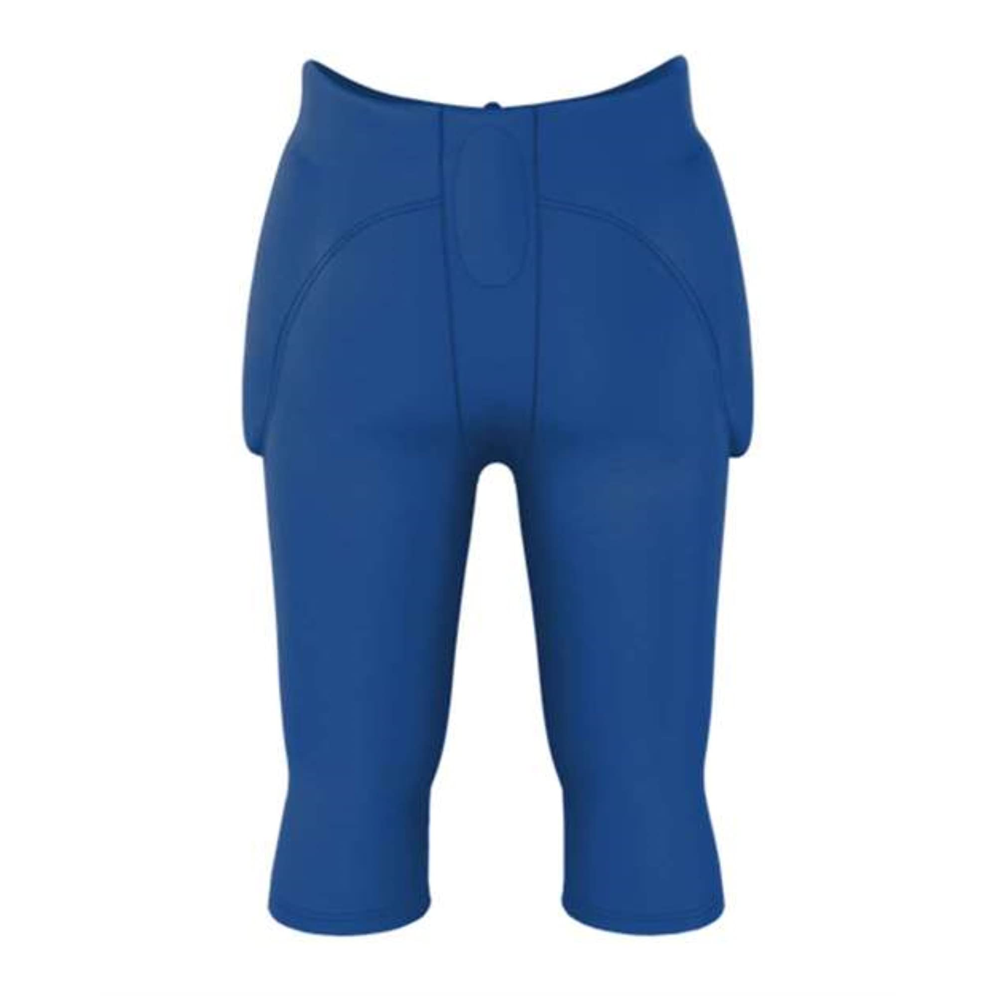 Alleson Athletic Solo Series Integrated Football Pants M Royal