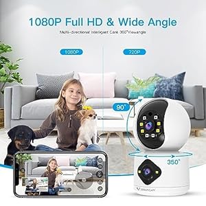 VSTARCAM-1080P-Camera-Dual-LensIndoor-WiFi-Camera-Security-Camera-IndoorPet-CameraBaby-Monitor360-Security-Camera-with-Siren-SpotlightMotion-Detection-2-Way-TalkColor-Night-Vision - Cucciolini Doodles   VSTARCAM-1080P-Camera-Dual-LensIndoor-WiFi-Camera-Security-Camera-IndoorPet-CameraBaby-Monitor360-Security-Camera-with-Siren-SpotlightMotion-Detection-2-Way-TalkColor-Night-Vision