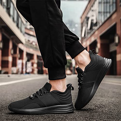 Platform Sneakers Mens Wide Women's Classic Slip-On Comfort Fashion Sneaker Running Shoes Womens With Arch Support Black #TOP5