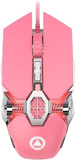 ラップトップ用有線マウス - USB ゲーミング マウス、Pinky ゲーミング マウス、有線 USB マウス、人間工学に基づいた有線、プログラム可能 | USB コンピュータマウス、快適なグリップ、有線