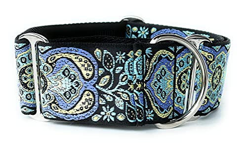 Sgang Martingale Dog Collar For Greyhound Saluki Whippet And Other Breeds With Similar Neck 2'' Wide (Xl 17''-22'') #TOP1