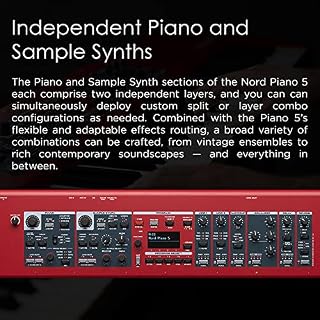 Clavia Nord Piano 5 73 · Piano de scène - Les Beatles, Paul McCartney, John Lennon, RIngo Starr, George Harrison Clavia Nord Piano 5 73 · Piano de scène – Image 4