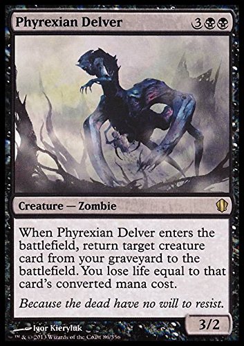 Magic: the Gathering - Phyrexian Delver (86/356) - Commander 2013
