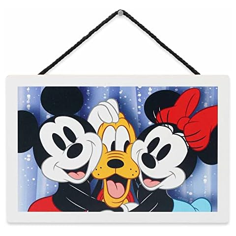 Disney 100th Anniversary Photo Booth Hanging Wood Wall Decor Cover