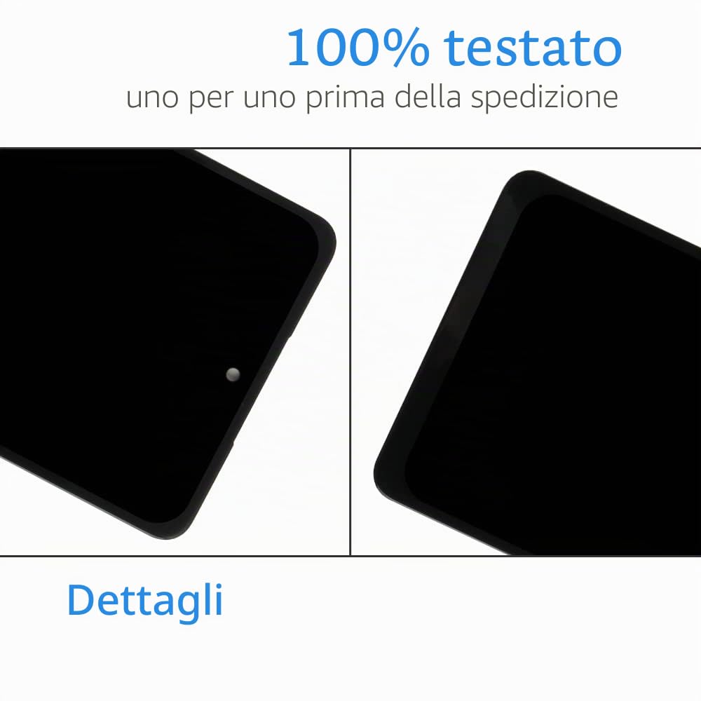 per Samsung Galaxy A53 5G Sostituzione Dello Schermo A536 SM-A536B SM-A536U Display LCD Touch Screen Digitizer Assembly INCELL Kit di Parti di Riparazione con Telaio, Non Supporta Impronte Digitali