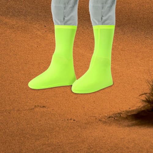 Cubiertas para calzado Menolana, reutilizables, para ciclismo, camping, jardinería y lluvia, talla Niños, color verde miniatura 6