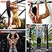 HPYGN Two Foots Pull Up Assistance Bands, Heavy Duty Resistance Band for Pull Up Bar, Adjustable Weight/Size with Fabric Feet/Knee Rest, Bands for Pull Up Assist for Strength Training, Pull Up