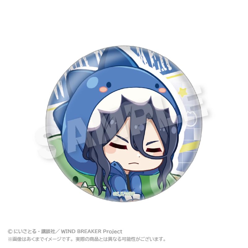 Amazon.co.jp: WIND BREAKER トレーディング缶バッジ ぎゃおコレver. 8 