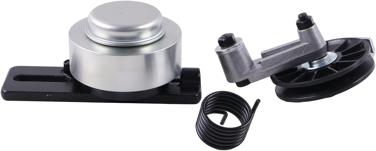 FridayParts Drive Belt Tensioner & Cooling Fan Pulley Kit 6735884 6662997 for Bobcat 653 751 753 763 773 7753 S130 S150 S175 S185 S205 T140 T180 T190