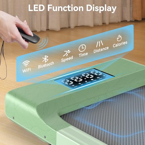 SupeRun Walking Pad Quiet, 2 in 1 Under Desk Treadmill, Walking Pad Treadmill Under Desk with 300LBS Weight Capacity, Installation-Free Walking Jogging Machine for Office Home Use - Image 5