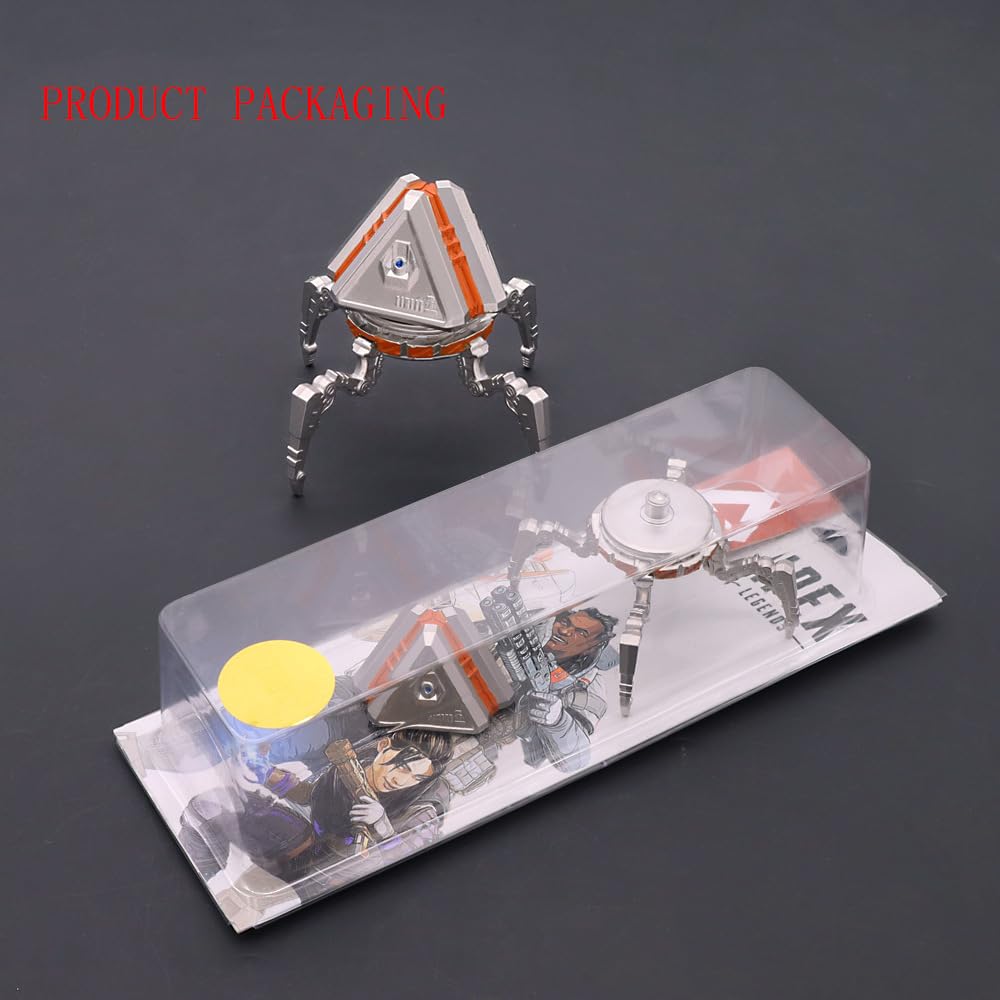 Maquetas de Videojuegos, Robot de Juguete Giratorio for desempaquetar, Figura acción Plegable Metal, decoración for Escritorio Sala Juegos, edición coleccionista