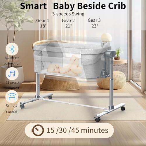 Elephtt-Baby AZ-01 Electric Rocking Bassinet thumb #5