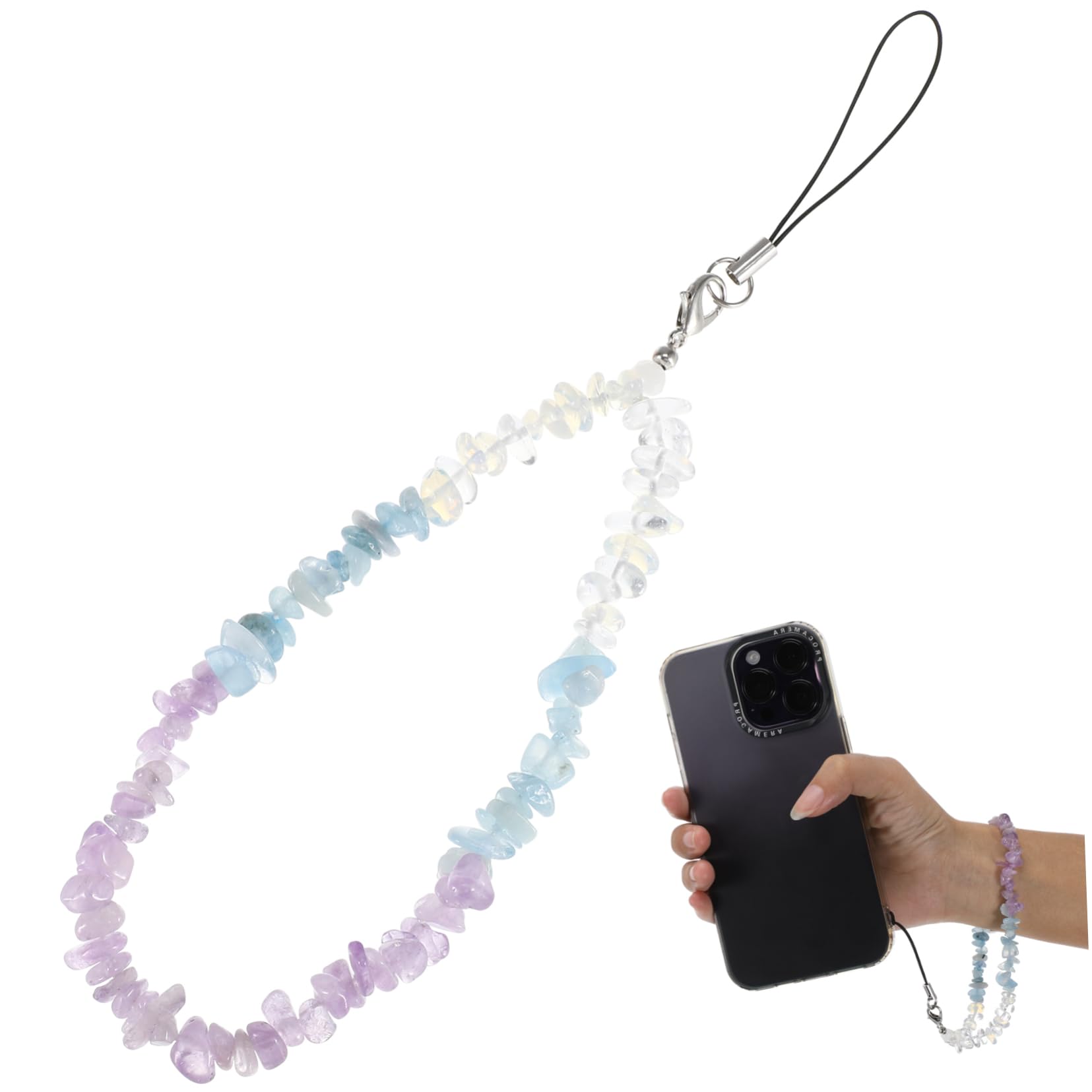 4 Uds Cadena De Cristal Cadena Única Accesorio De Cadena Colgante Exquisito Accesorio De Cadena Colgante Diy-Cadena Colgante Perdida Para Cadena DIY