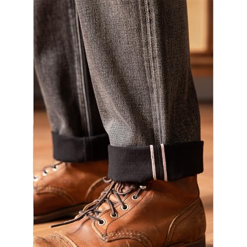 Red Tornado Men's Dark Wash Selvedge Denim Jeans4