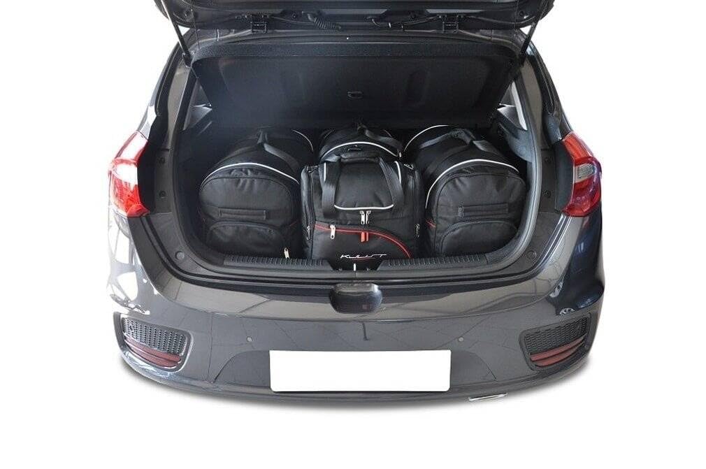 KJUST Borse per Auto 4 pz Compatibile con KIA CEE'D HATCHBACK II 2012-2018