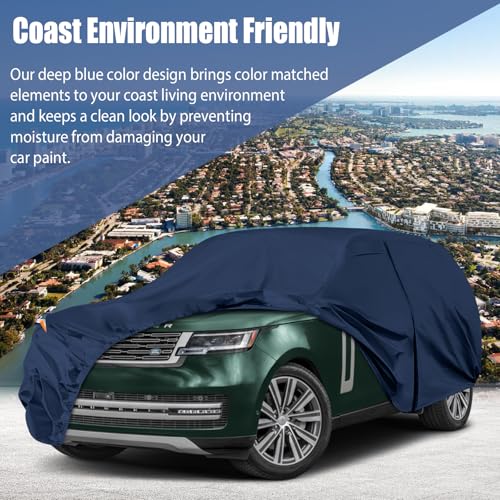 Bâche Range Rover LWB robuste 10 couches toutes saisons - 6