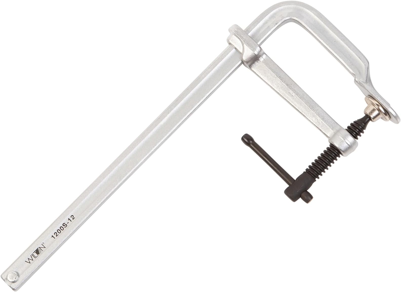 Wilton Light-Duty F-Clamp, 12" Opening, 4-3/4" Throat, 1200 Lbs. Clamping Force (Model 1200S-12)