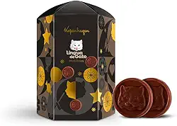 Kopenhagen Medalhão Língua de Gato, Chocolate ao Leite, 149g, Formato Medalhões, Contém Leite e Soja, Sem Glúten