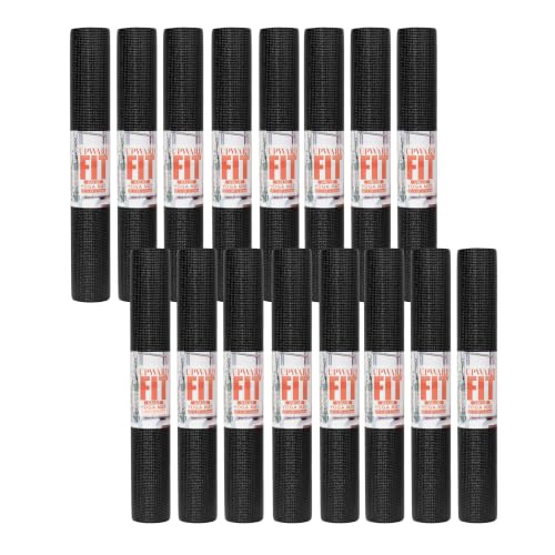 Upward Fit Value 3mm Bulk Yoga Mats 16 Pack 68x24in Black