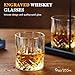 Father’s Day Gifts for Men Dad, 23 oz(680ML) AK Whiskey Decanter Sets for Men, Gun Decanter Set with 2 Whiskey Glasses, Liquor Dispenser for Bar, Cool Drinking Accessories for Home Bar