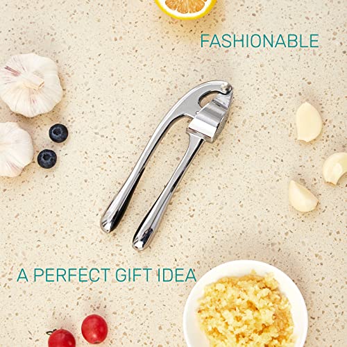 Hiramware GPSSS23 Garlic Press, Premium Rust Proof Kitchen Garlic Mincer Crusher Squeezer thumb #4