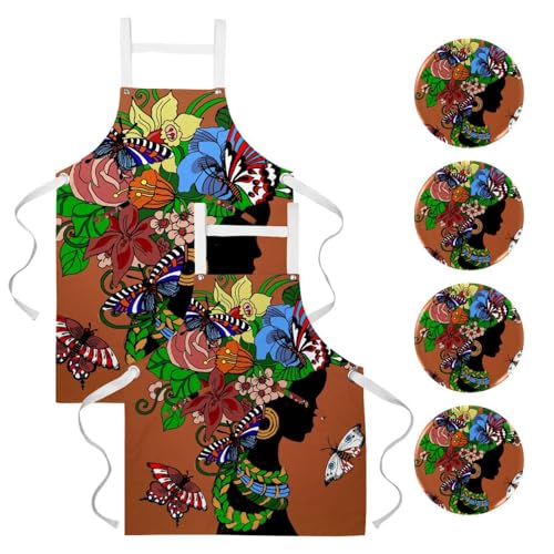 Tablier de cuisine pour femme anti-tache pour en finir avec les salissures