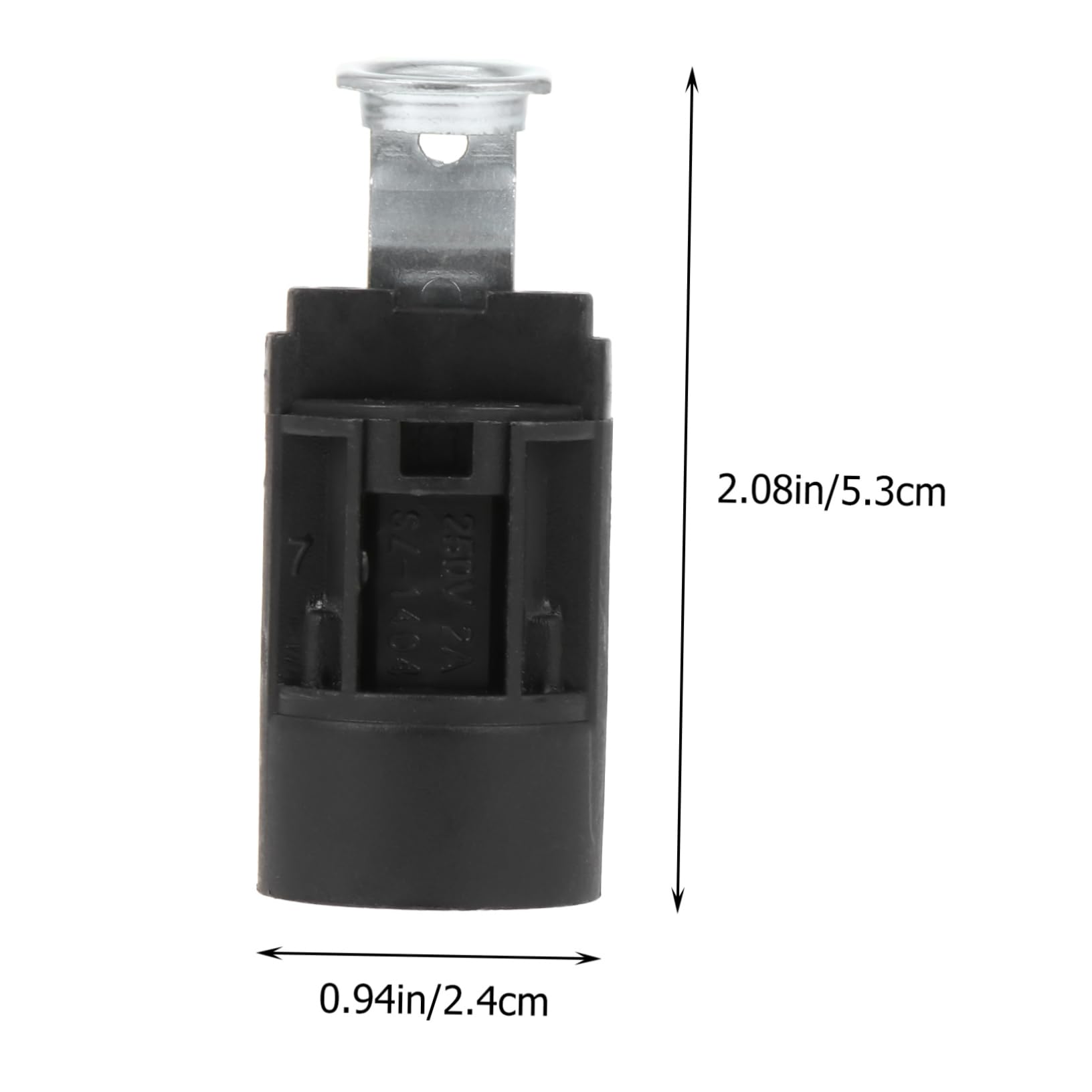 Balacoo 10pcs Light Holder Candle Light Base with Bracket Durable Bulb Holder for Crystal Lamps Safe and Smooth Finish for Home Lighting
