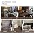 Dimoon Wood Wallpaper Brown Dark Wood Contact Paper Brown Wood Plank Wood Peel and Stick Wallpaper Removable Rustic Wood Grain Self Adhesive Vintage Distressed Texture Desk Vinyl Roll17.7 x78.7''