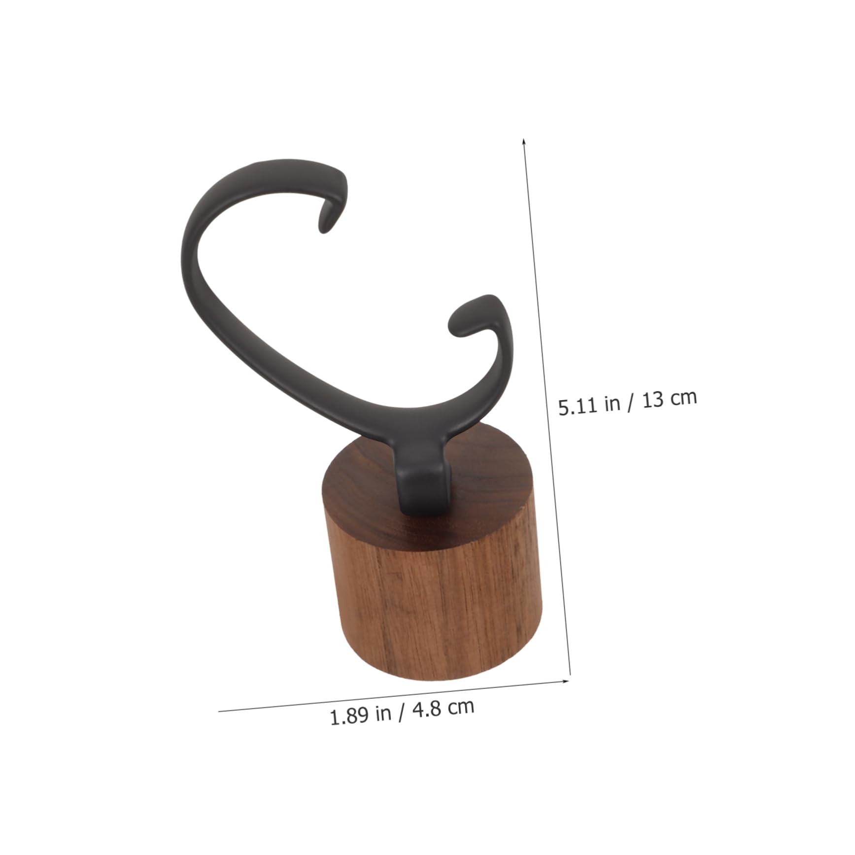 GALPADA 3 Piezas Ver Soporte Exhibición Estante Exhibición Soporte Almacenamiento Reloj Pulsera Soporte Reloj Madera Hombres y Mujeres Estante La Joyería Nogal
