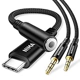 【DAC-Chips】Typ C-3.5mm Master-Audiokabel mit integriertem DAC-Chip für 24bit 96KHz HIFI-bewertete Klangqualität, genaue Umwandlung von digitalen Audiosignalen in analoge Audiosignale, Verringerung des Verlusts analoger Signale, Erhöhung der Anti-Jamming-Fähigkeiten, Bereitstellung klarerer Klangqualität und Bereitstellung eines perfekten Hörerlebnisses.