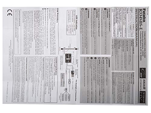 Futaba R334SBS-E ricevitore 2,4 GHz T-FHSS SRTelemetria