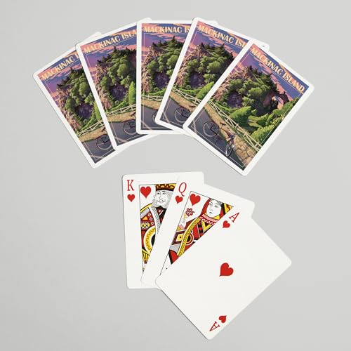 Lantern Press Baraja de Poker con 52 Cartas miniatura 7