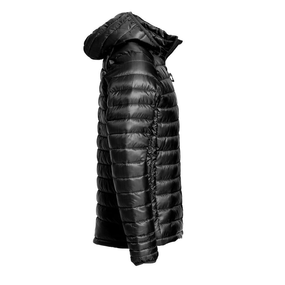 CLIQUE - Hudson Herren Daunenjacke aus Polyester, weich, ultraleicht, abnehmbare Kapuze, Herbst, Winter, für Trekking, Wandern, Reisen, Berge