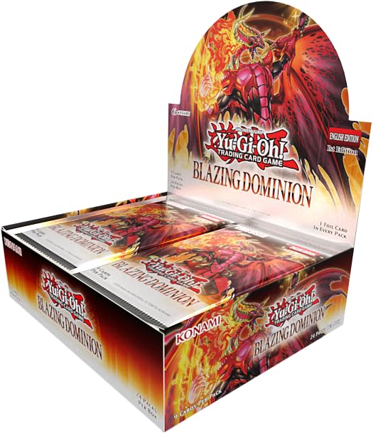 YU-GI-OH! TCG - BLAZING DOMINIONS (BOX 24 BUSTE) - ENG