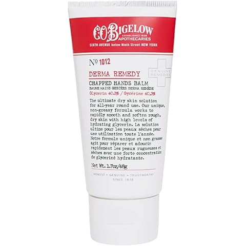C.O. Bigelow Chapped Hands Balm, No. 1012 with Glycerin (40.3%) 1.7 oz, Hand Lotion Cream for Women and Men to Soften Dry Cracked Skin Cover