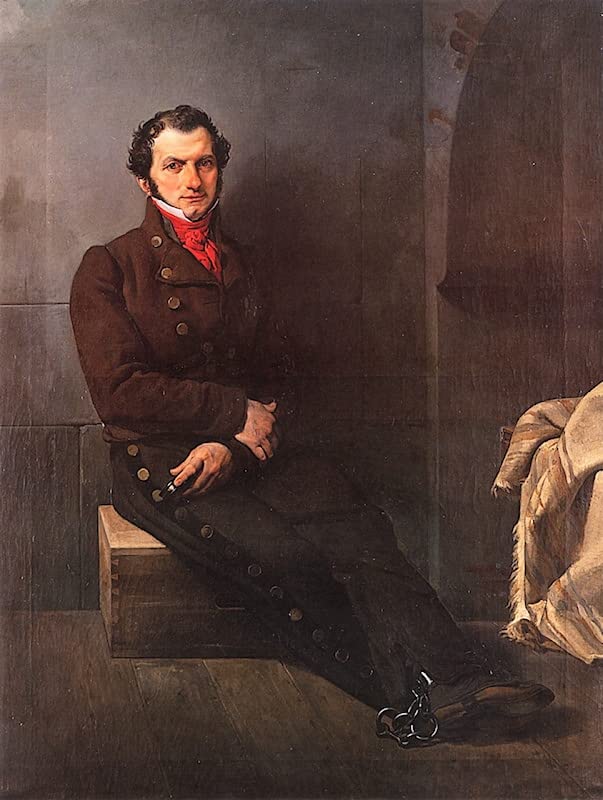 Retrato en lienzo del coronel Francesco Teodoro Arese Lucini por Francesco Hayez