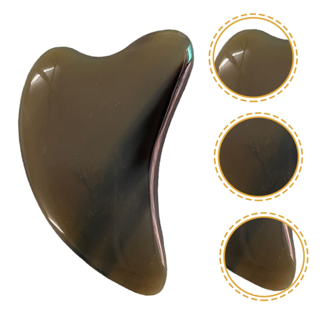 MAGICLULU 4piezas Herramienta De Masaje Guasha De De Tabla De Masaje Facial y Accesorio De Portátil Relajación y Cuidado Personal