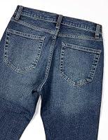Amazon Essentials Herren Bootcut-Jeans mit gerader Passform - Auslauffarben, Dunkle Waschung, 34W / 30L – Ansicht 5