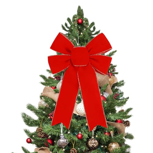 Schleifen Weihnachtsbaum Groß Weihnachtsschleifen Rote Schleife...