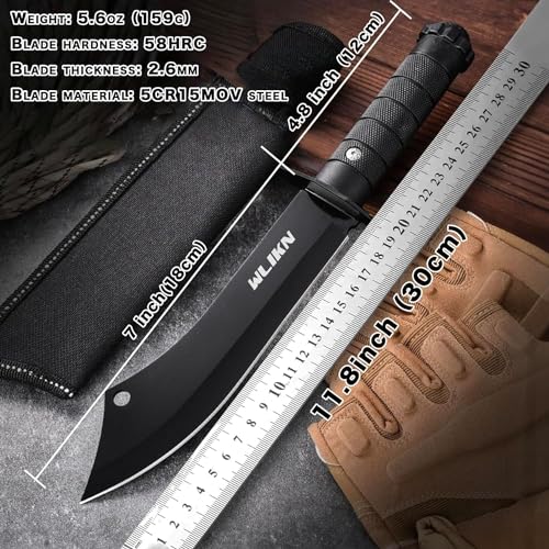 Image of BISONBERG Kitchen Knife /Utility Knives For Kitchen Home & Office Use Ideal For Portable, Travel - Wooden & Black,Carbon Steel