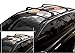 Snailfly 4PCS Black Roof Rack Rail Cross Bar Kit for Land Rover Discovery Sport 2015-2025 (2 Separate Packages)