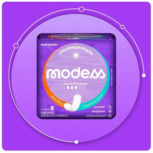 Ever Green Abs Modess Maxima Prot.S/Abas C/8 Und