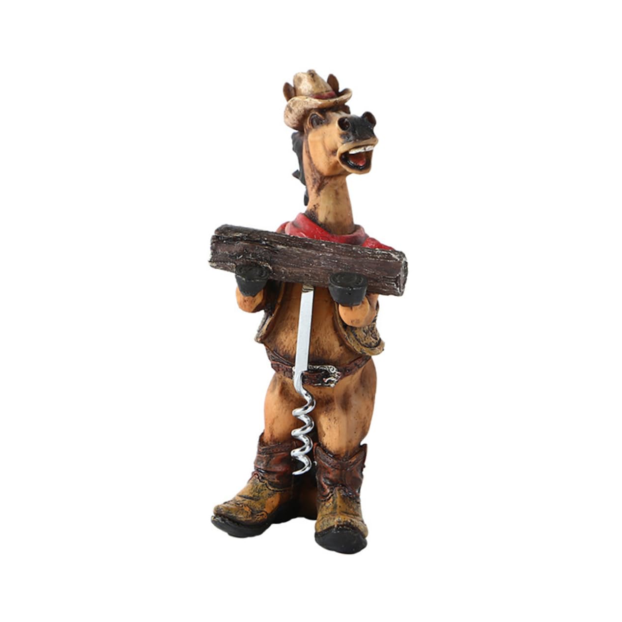 Accessoire vin pratique pour maison et bureau avec décapsuleur cheval