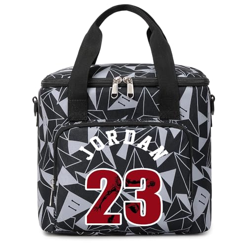 Insulated Lunch Bag, Large Lunch Cooler, Unisex Lunch Box For Work, Picnic, Camping And Traveling (Gray -1)