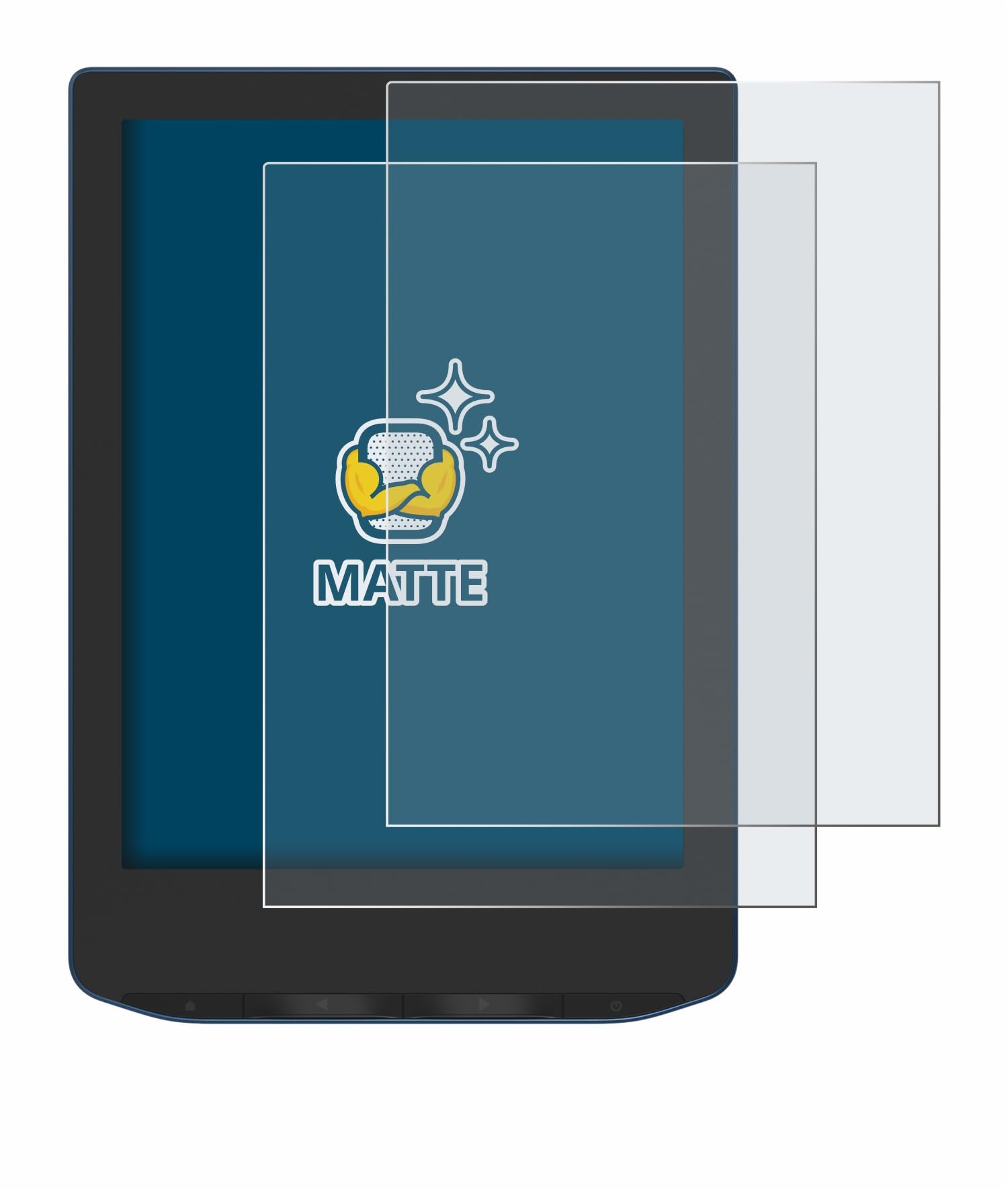 brotect Screen Protector Anti-Glare Compatible with Pocketbook Verse Pro Color (2 Pack) Screen Protector Matte, Anti-Fingerprint Protection Film