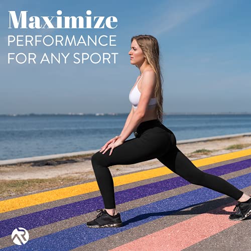 Active Research Workout Leggings - High Waisted, Slimming Tummy Compression Yoga Pants for Women3