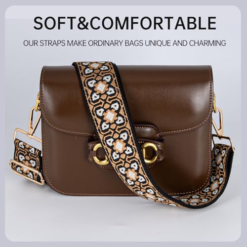 Image of Purse Straps Replacement Crossbody Wide Bag Strap for Purses Adjustable Shoulder Straps for Women Bags