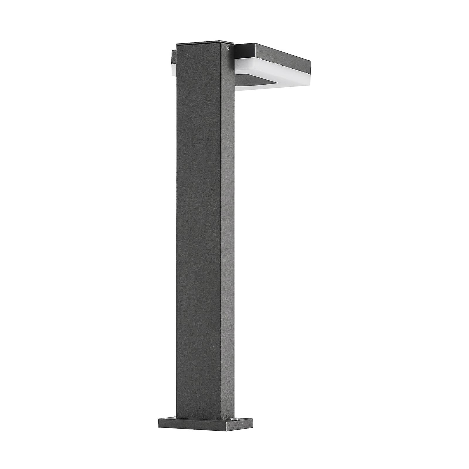 Lindby lampa solarna LED 'Laira' z czujnik ruchu, styl nowoczesny, kolor czarny, aluminium