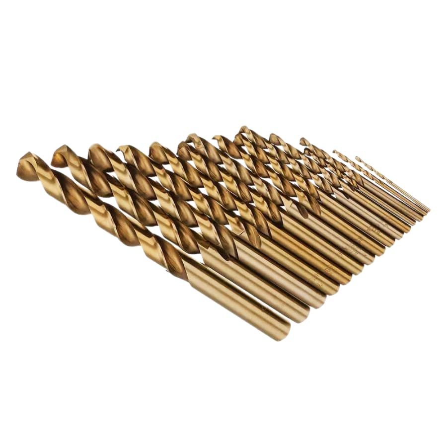 Premium Quality HSS M35 Cobalt 5% Metal Twist Jobber Drill Bit, Normal Shank/Reduced Shank 13mm